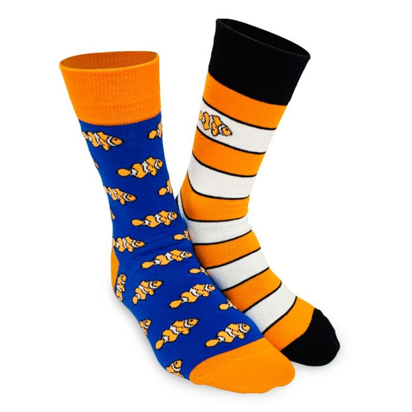Clownfish Socks