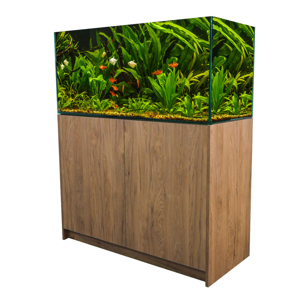 Aqua Marin Planta 1200 Aquarium & Cabinet - Hickory
