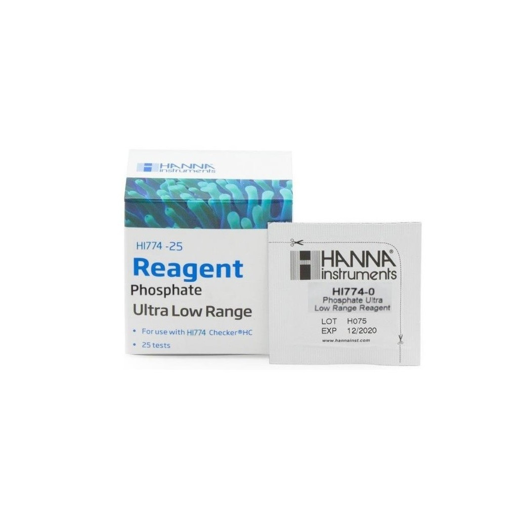 Hanna Reagents for Ultra Low Range Phosphate Checker (25 Tests)