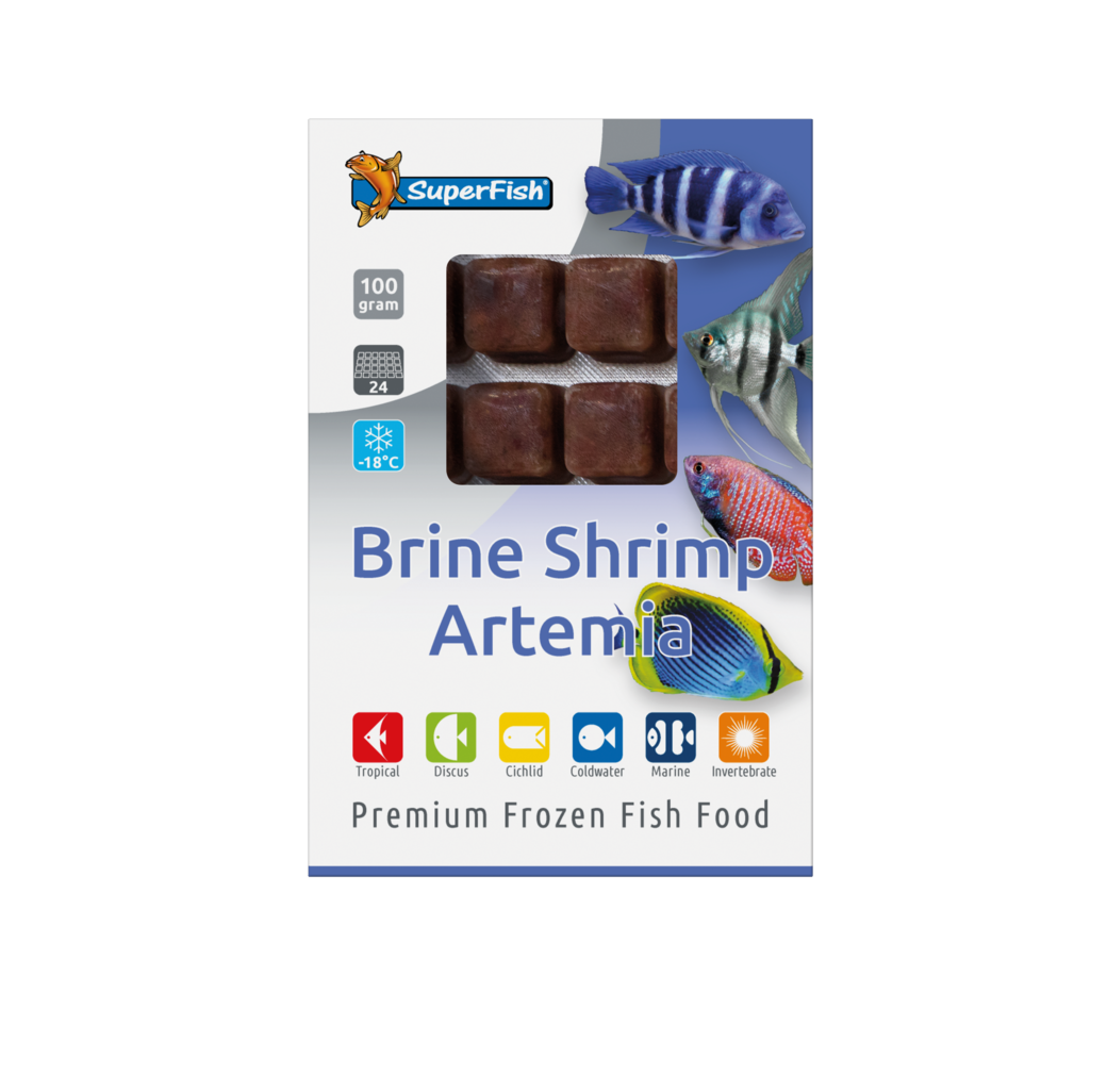SuperFish Frozen Brine Shrimp (100g)