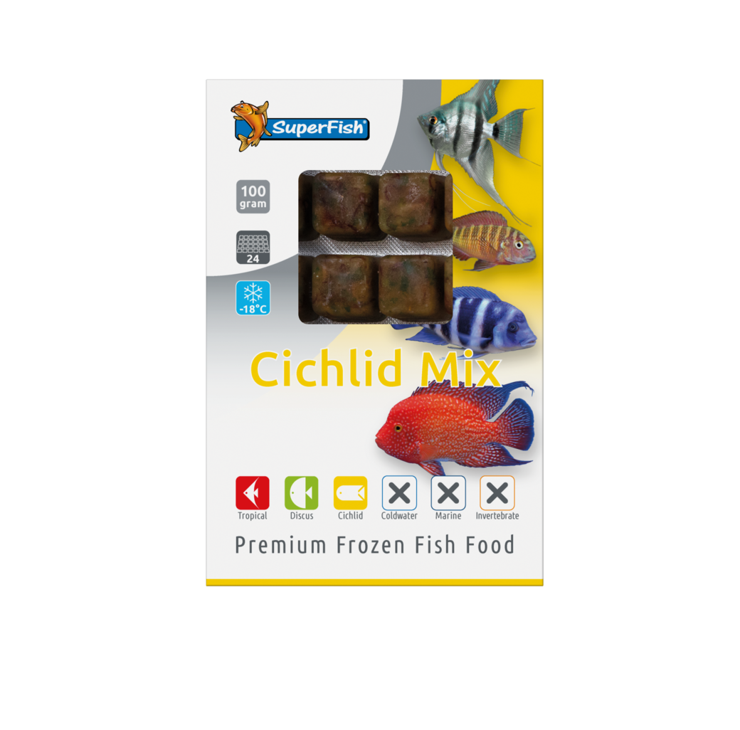 SuperFish Frozen Cichlid Mix (100g)