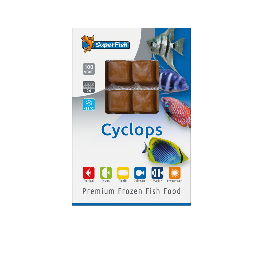 SuperFish Frozen Cyclops (100g)