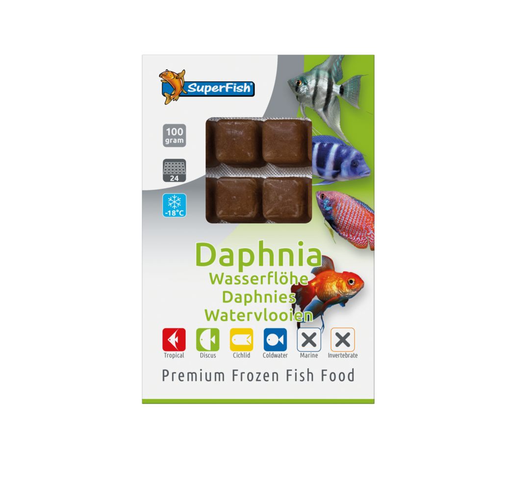 SuperFish Frozen Daphnia (100g)