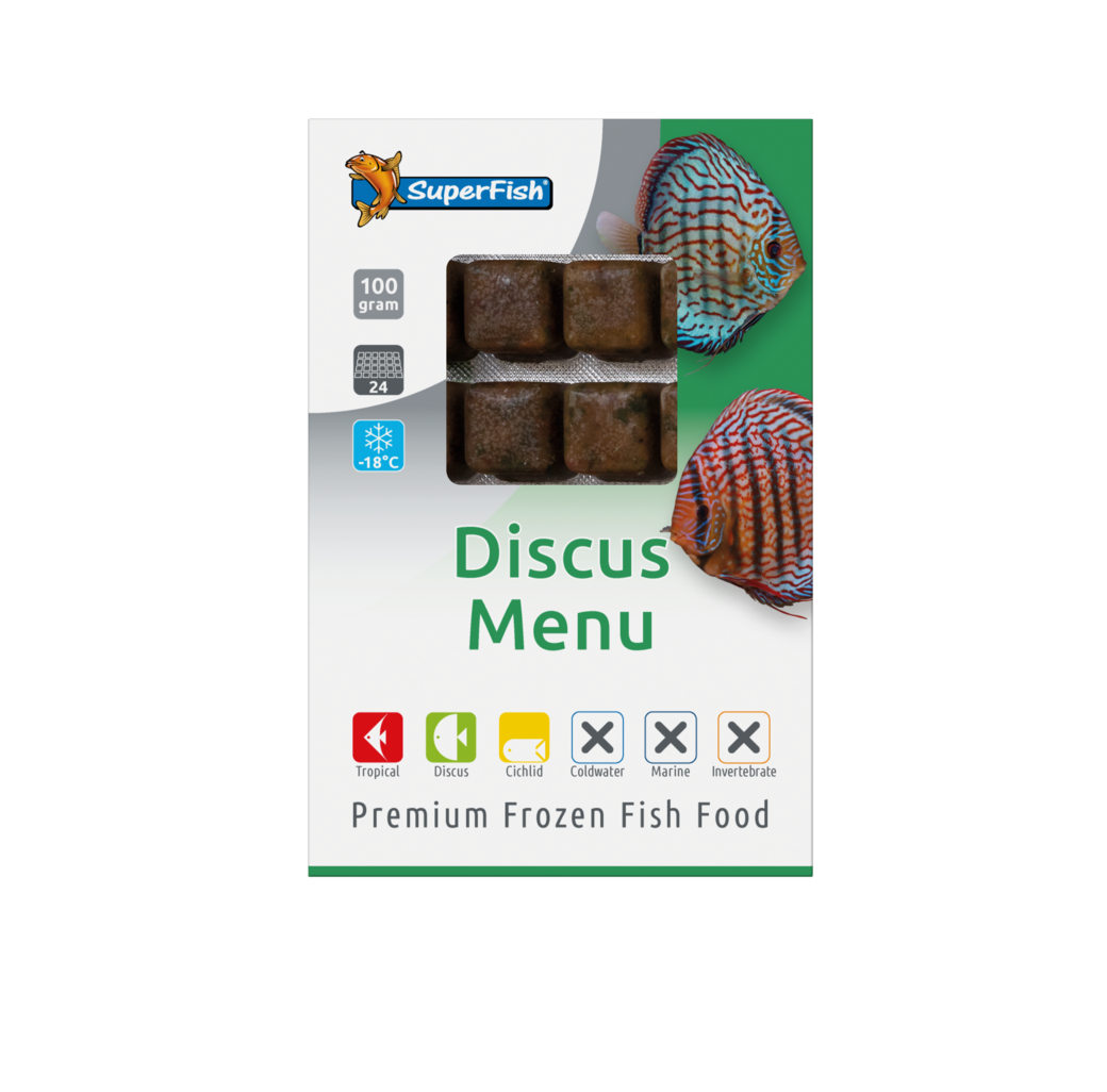 SuperFish Frozen Discus Menu (100g)