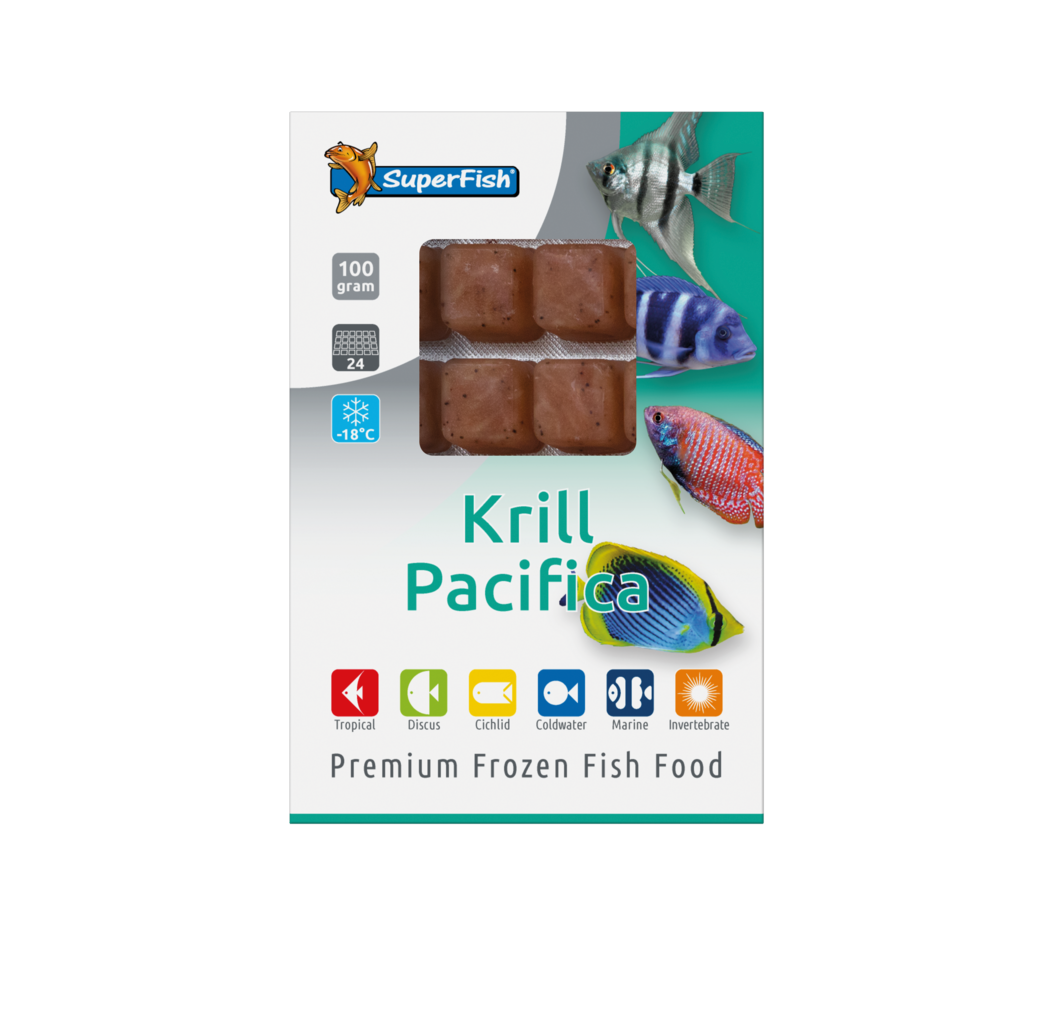 SuperFish Frozen Krill Pacifica (100g)