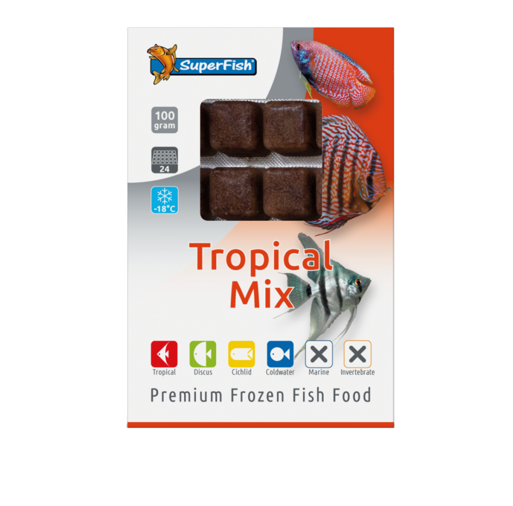SuperFish Frozen Tropical Mix (100g)