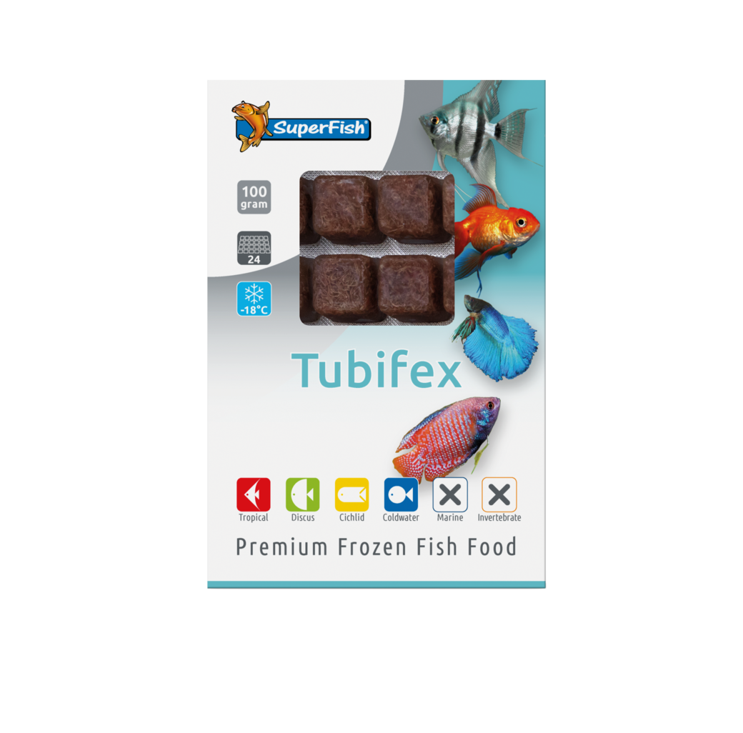 SuperFish Frozen Tubifex (100g)