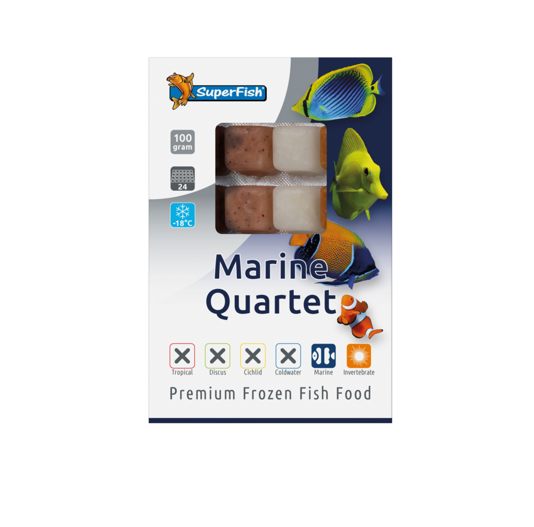 SuperFish Frozen Marine Quartet (100g)