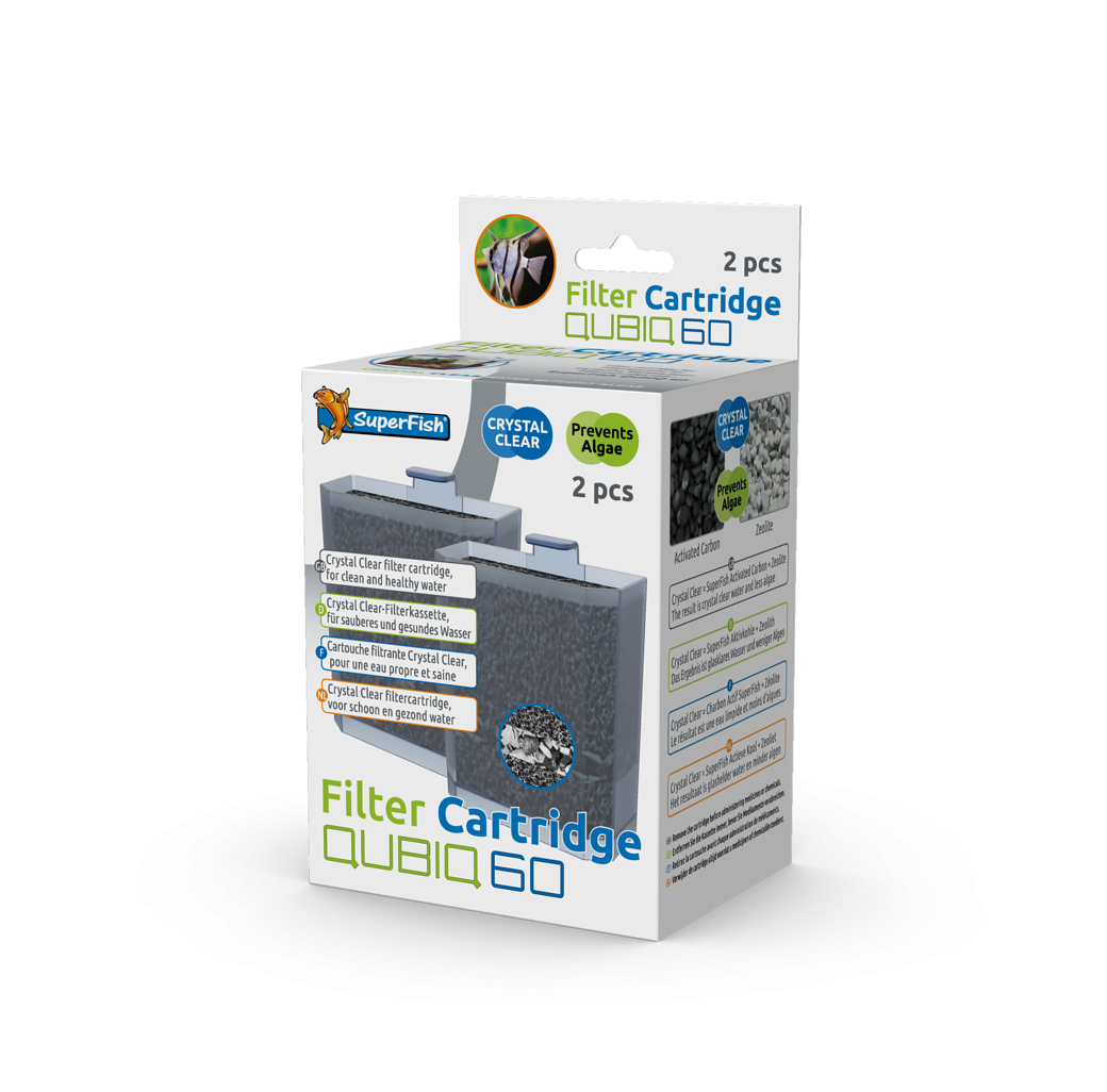 Superfish Qubiq 60 Filter Cartridge (Pack of 2)