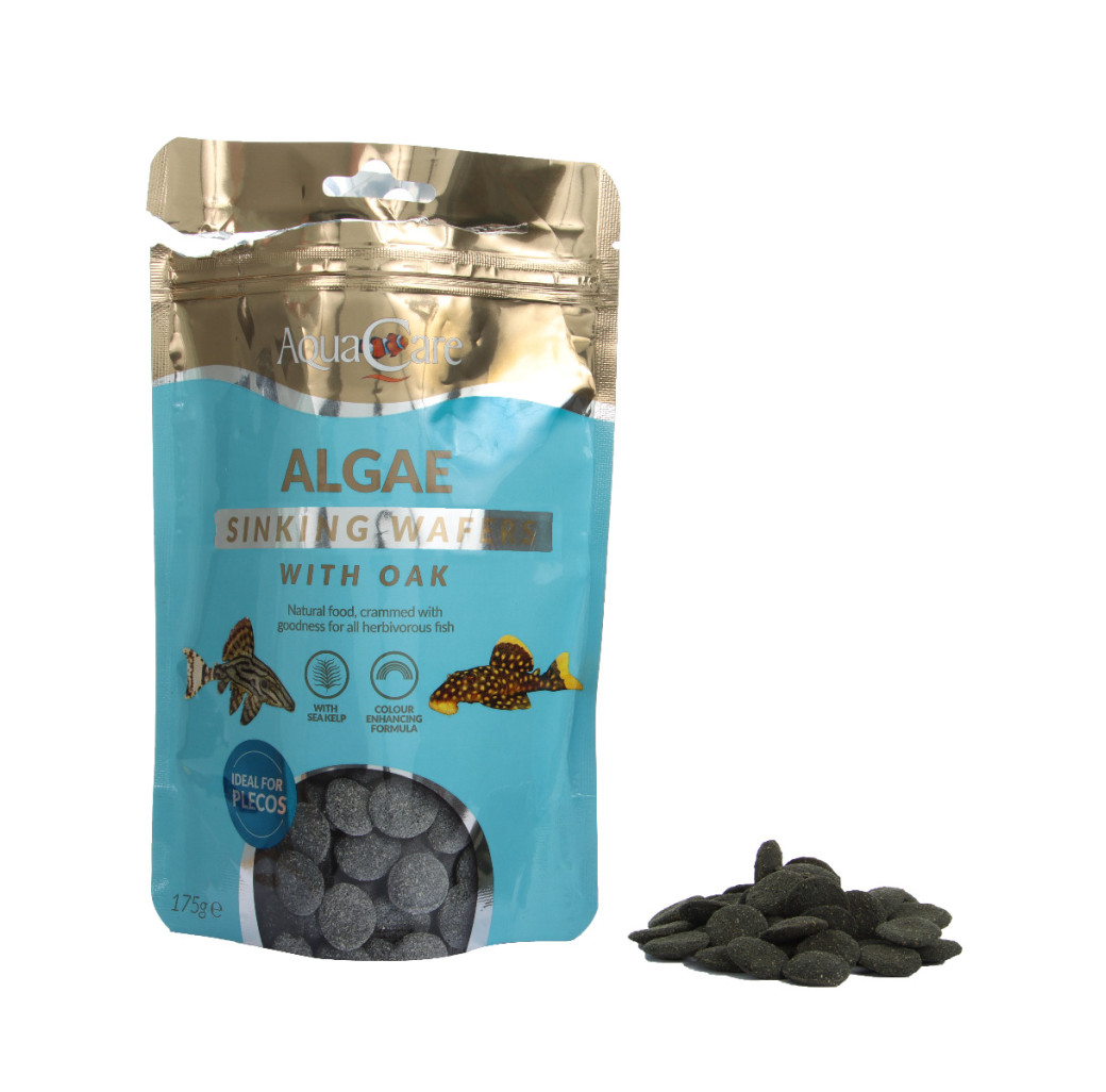 AquaCare Algae Sinking Wafers with Oak (175g)
