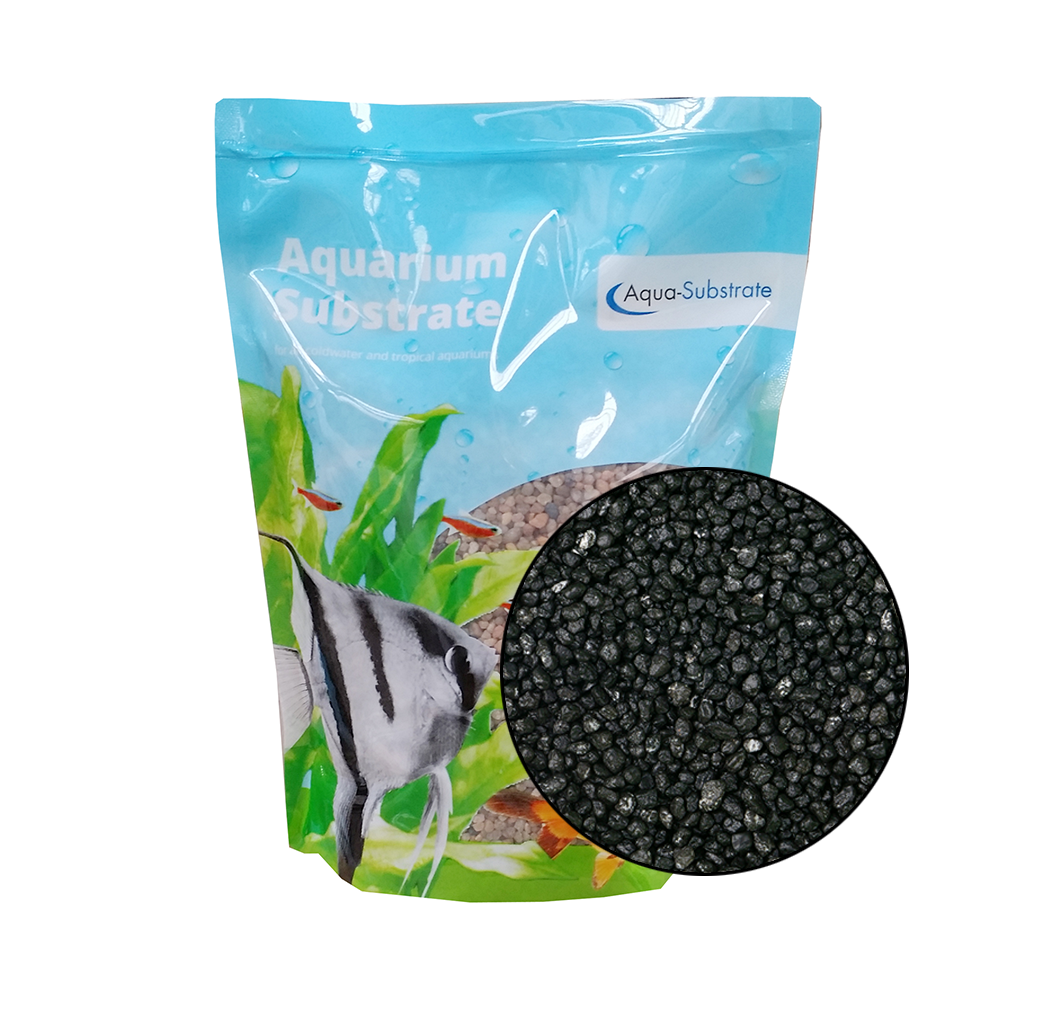 Aqua-Substrate - Jet Black Gravel (3mm)
