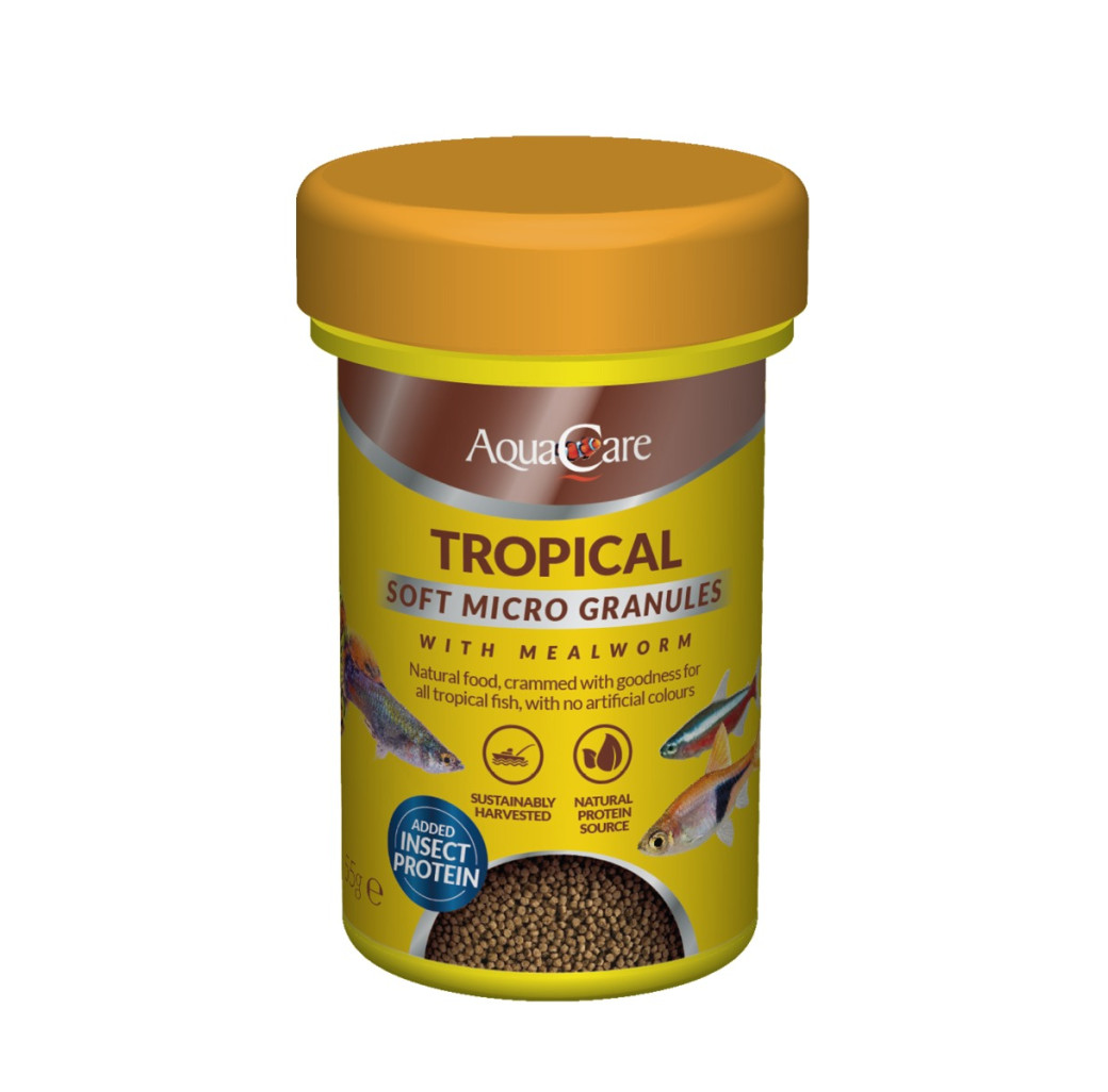 AquaCare Tropical Soft Micro Granules (55g)