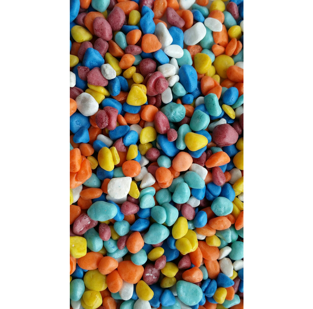 Aqua-Substrate - Rainbow Pebbles