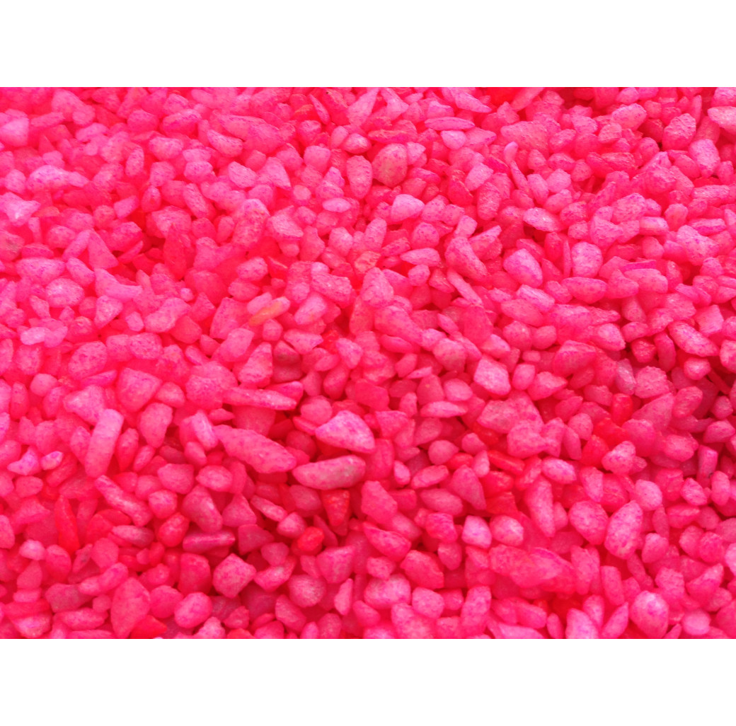 Aqua-Substrate - Neon Pink Gravel