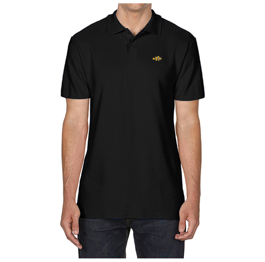 Clownfish Clothing Polo Shirt - Urchin Black