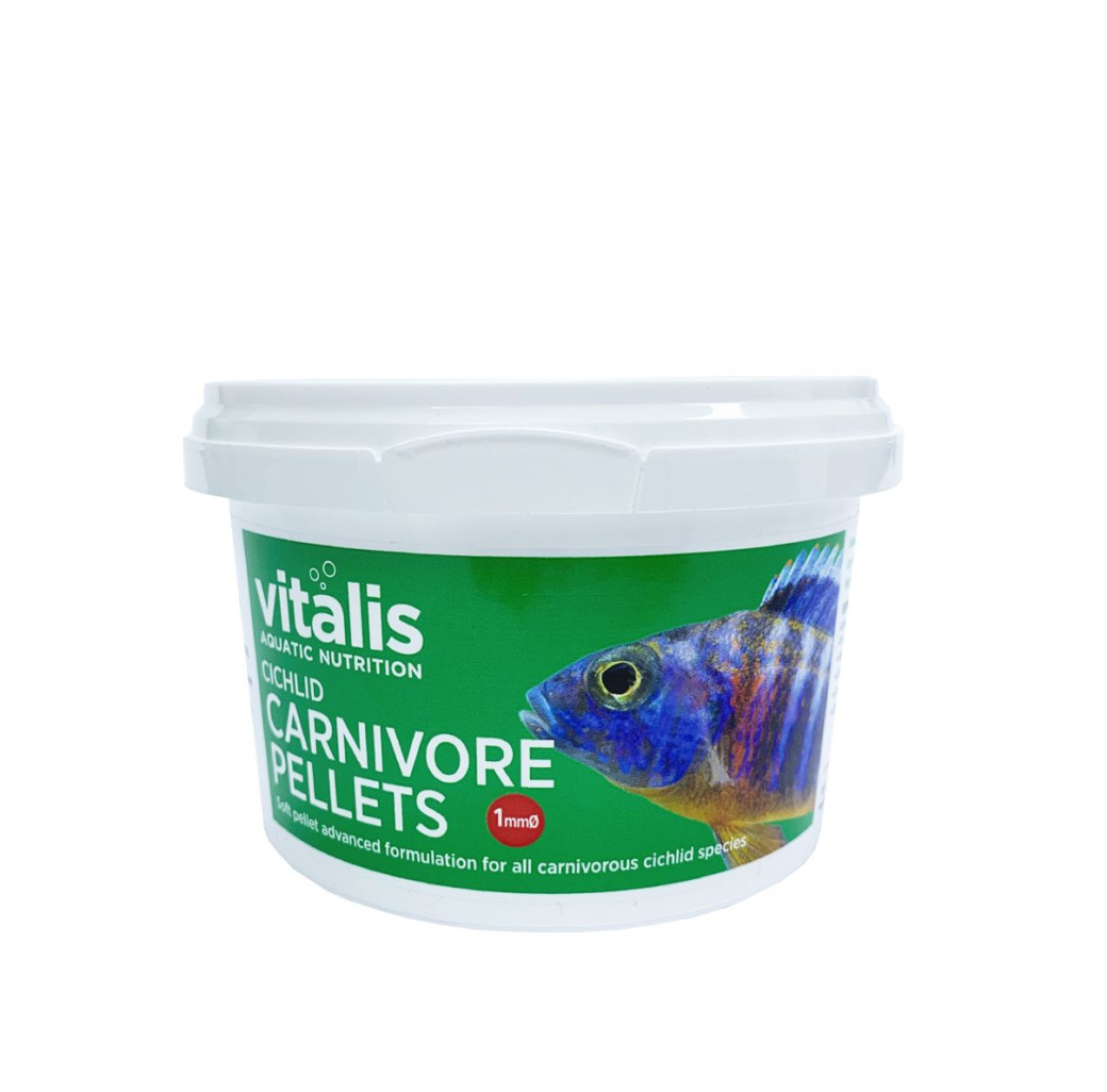 Vitalis Cichlid Carnivore Pellets - 1mm