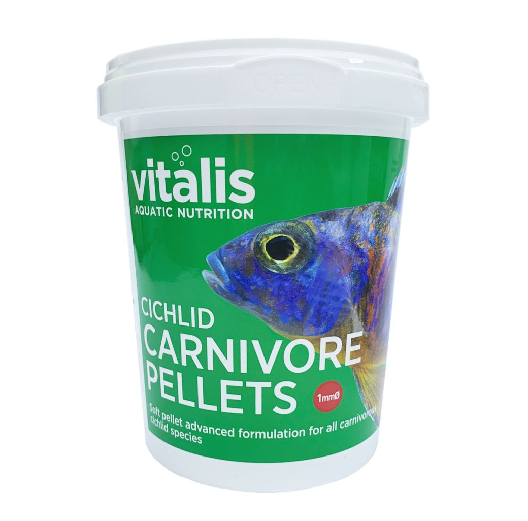 Vitalis Cichlid Carnivore Pellets - 1mm