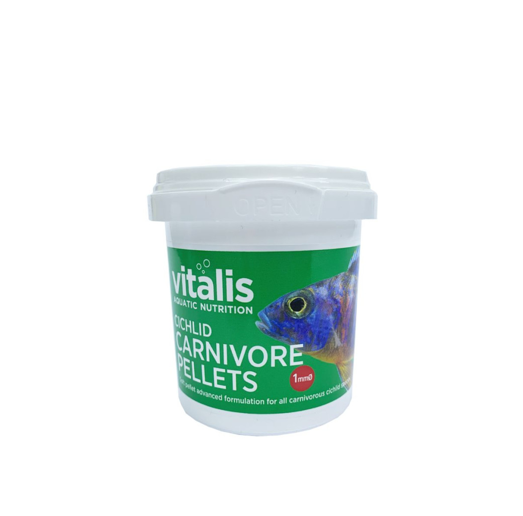 Vitalis Cichlid Carnivore Pellets - 1mm