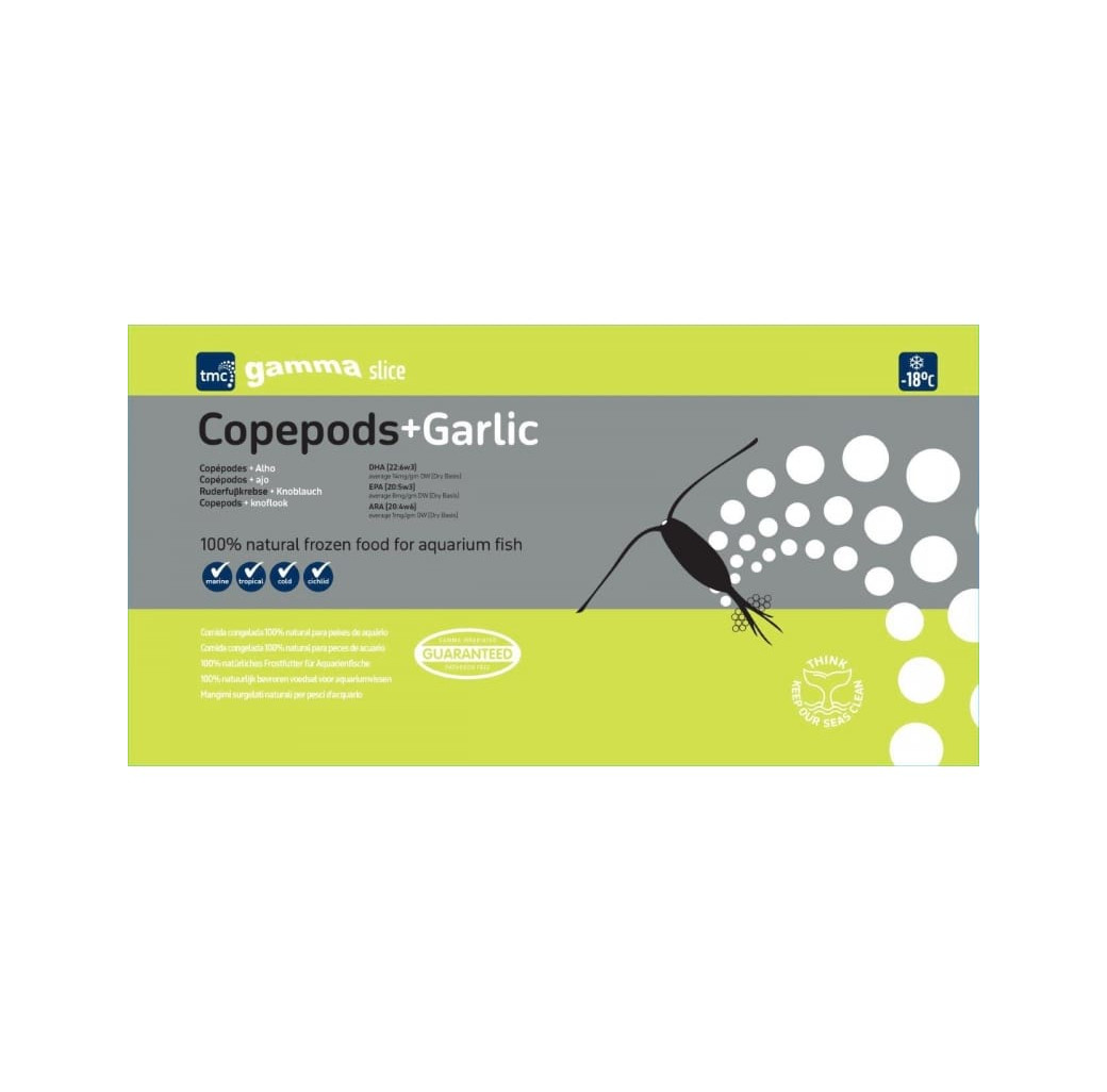 TMC Frozen Copepods Fish Foods with Garlic