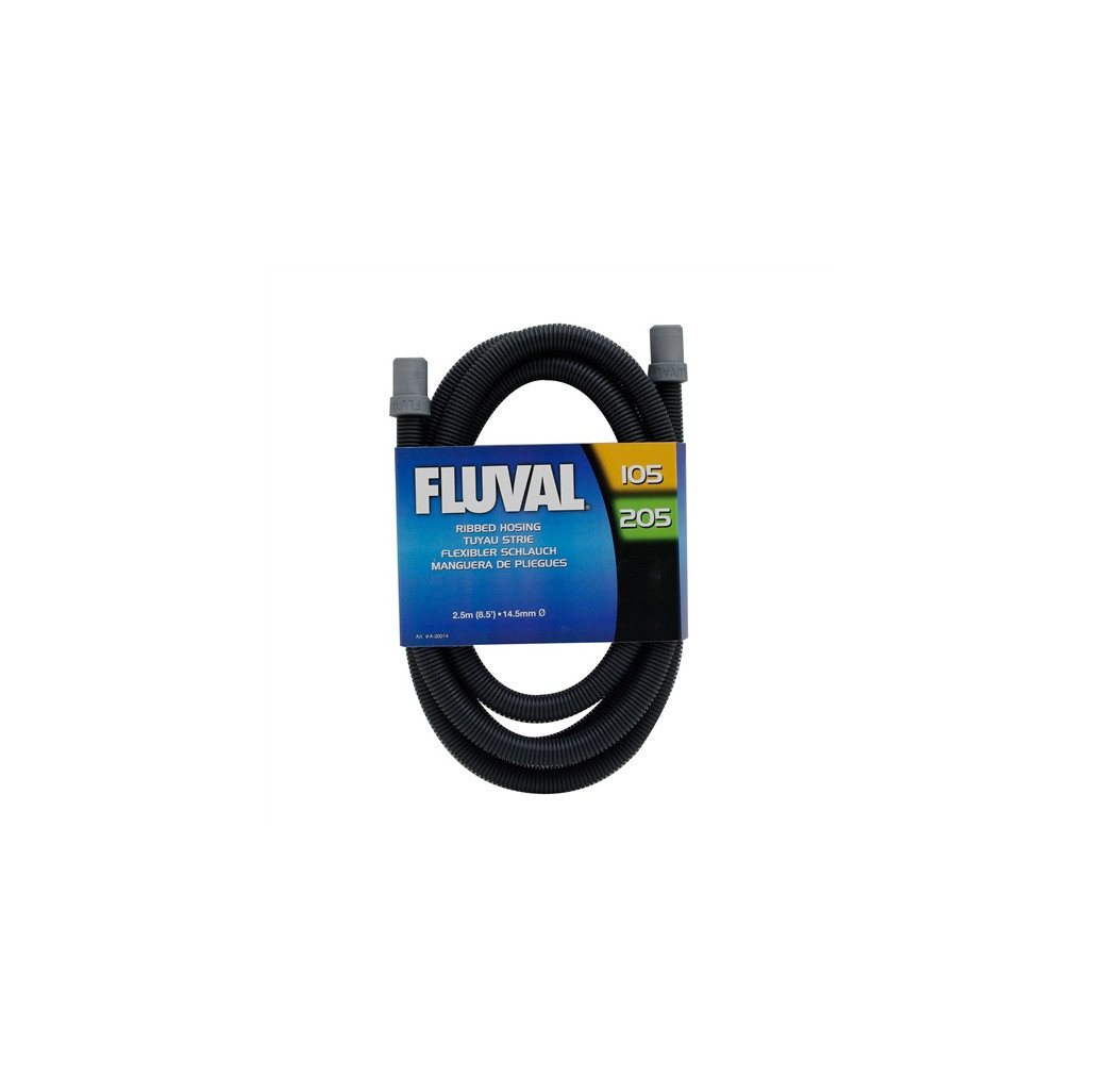 Fluval 07 External Canister Filter Ribbed Hosing 2.5m