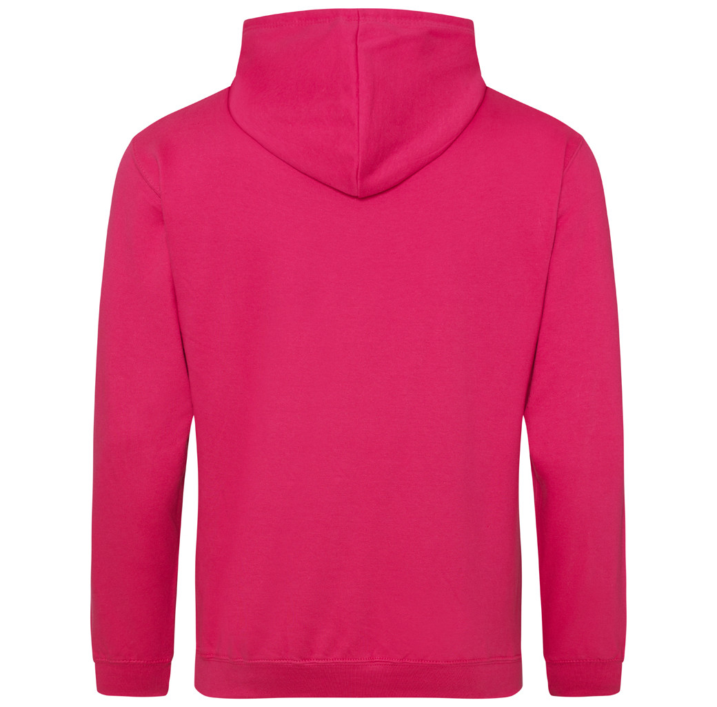 Clownfish Clothing Hooded Sweatshirt - Coral Pink