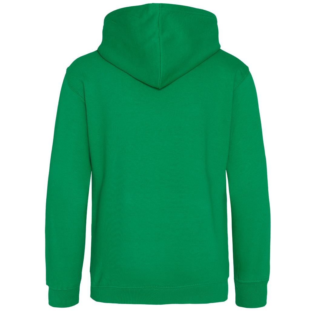 Clownfish Clothing Kids Hooded Sweatshirt - Lily Green