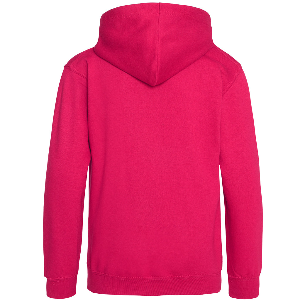 Clownfish Clothing Kids Hooded Sweatshirt - Coral Pink