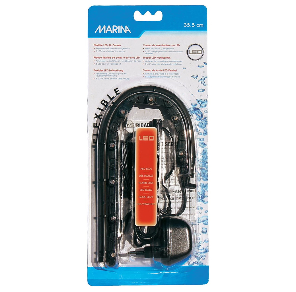 Marina Flexible LED Air Curtain (14inch) - Red