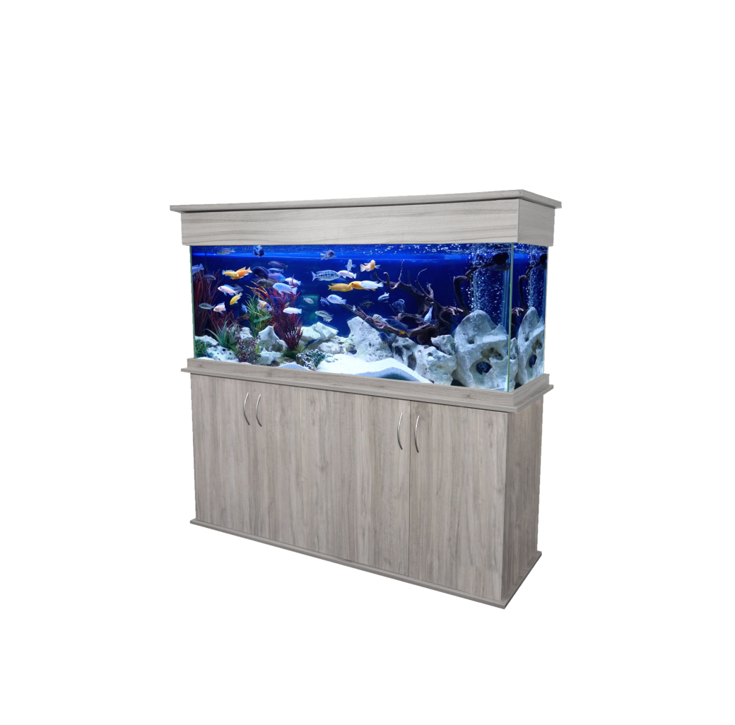 SeaBray Elite 60" x 18" x 24” Aquarium & Cabinet - Mekong