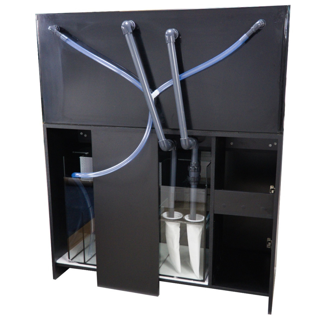 Aqua Marin Pro 1200 Aquarium, Sump and Cabinet - Gloss Anthracite