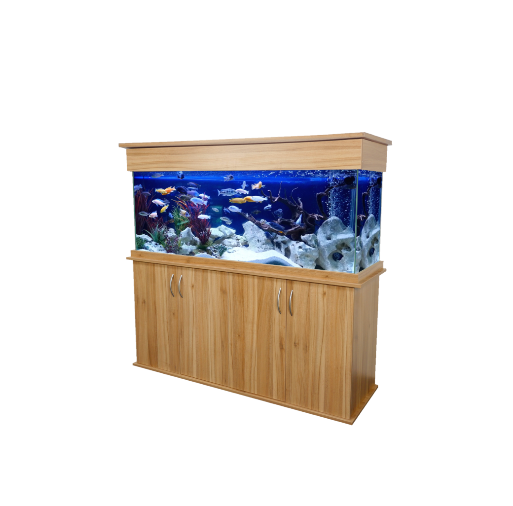 SeaBray Elite 60" x 18" x 24” Aquarium & Cabinet - Tiepolo