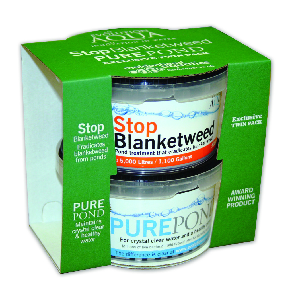 Evolution Aqua Stop Blanketweed & Pure Pond Twin Pack