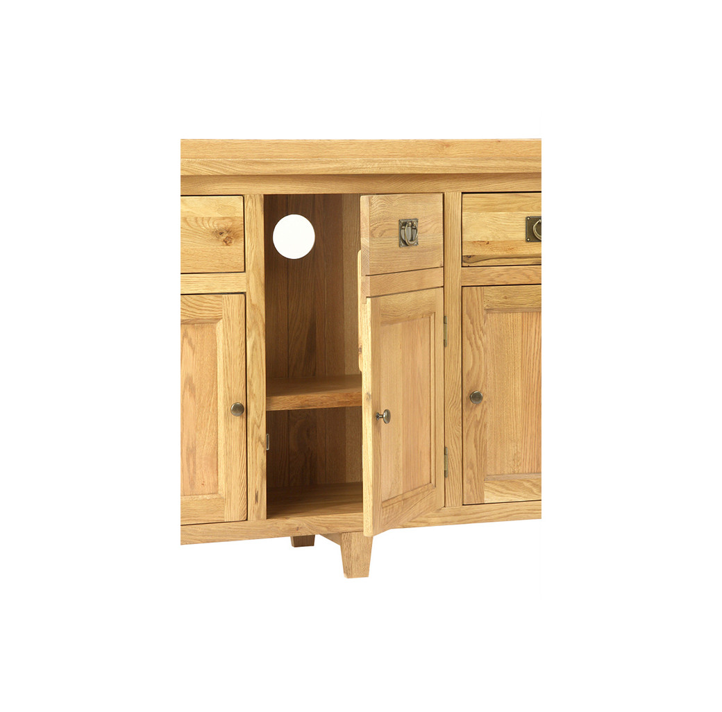 Aqua Oak 160cm Wine Rack Aquarium & Cabinet