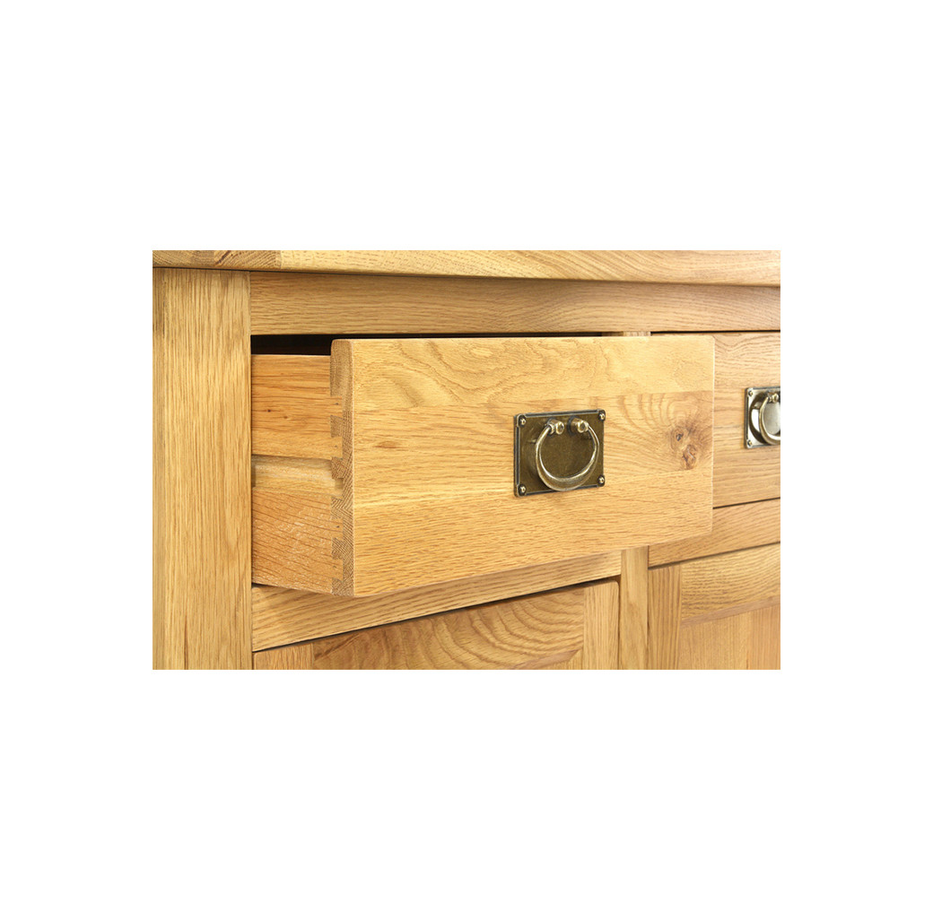 Aqua Oak 150cm Doors & Drawers Aquarium & Cabinet
