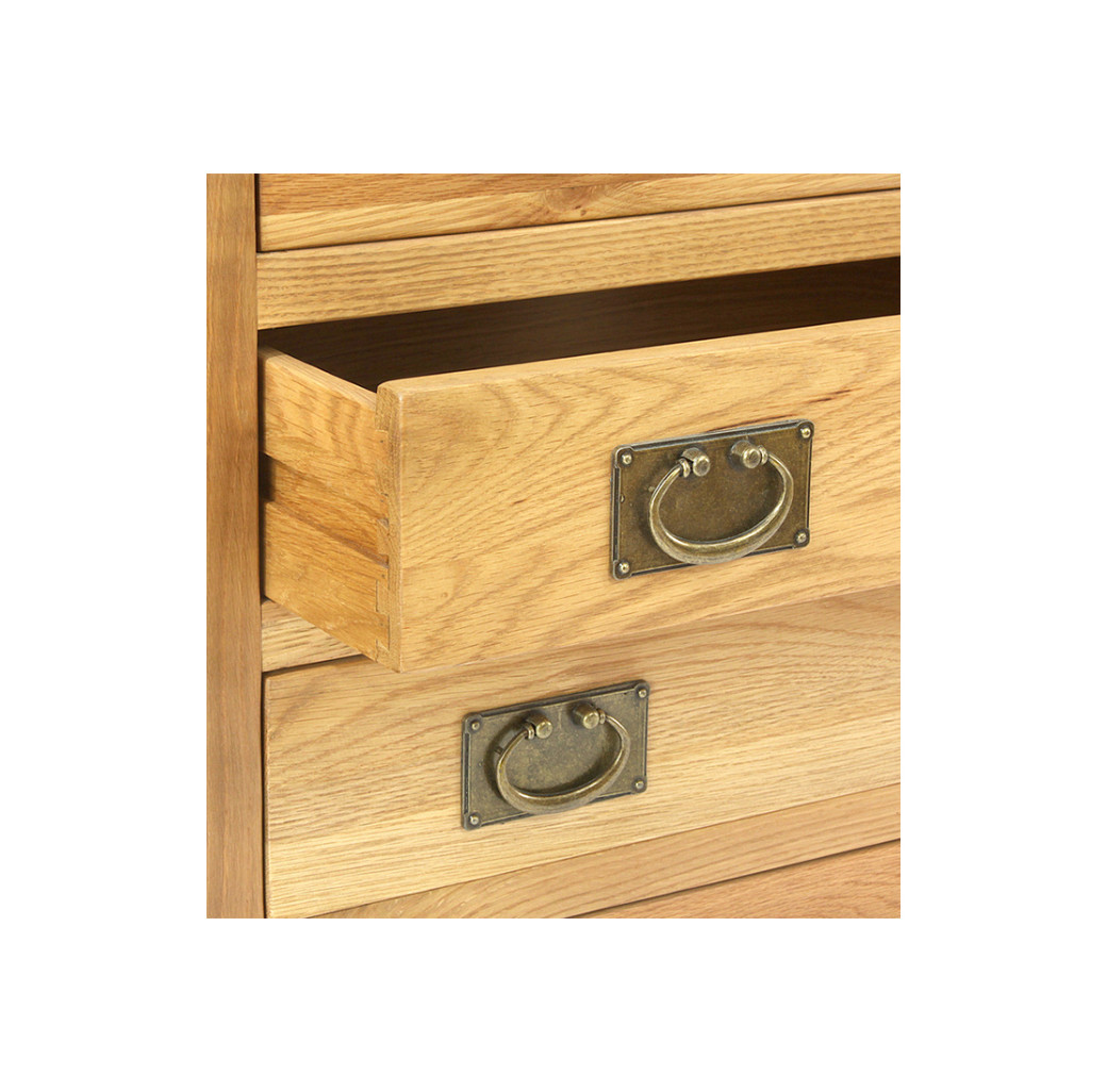 Aqua Oak 180cm Doors & Drawers Aquarium & Cabinet