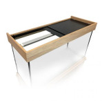Fluval Shaker 345 Aquarium & Cabinet Set - Slate Grey