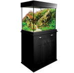Fluval Shaker 168 Aquarium & Cabinet Set - Black Oak