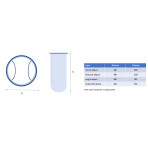 TMC 7 inch Diameter Filter Bag