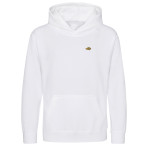 Clownfish Clothing Kids Hooded Sweatshirt - Pearl White