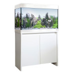 Fluval Roma 125 Bluetooth LED Aquarium & Cabinet Set - White