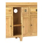 Aqua Oak 150cm Doors & Drawers Aquarium & Cabinet