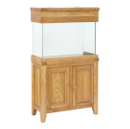 Aqua Oak 76cm Doors Aquarium & Cabinet