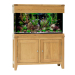 Aqua Oak 100cm Slim Aquarium & Cabinet