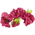 Pink Coral aquarium ornament.