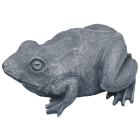 Poly-resin sprouting pond feature frog