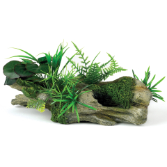 Wood garden aquarium ornament.