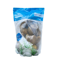 Aqua-Substrate Polished Pebbles - Amber