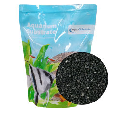 Aqua Range 'Aqua-Substrate' Gravel - Jet Black 2kg
