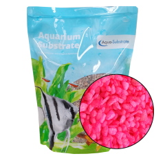 Aqua Range 'Aqua-Substrate' Gravel - Neon Pink 2kg