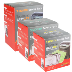 AquaTropic Internal Cartridge Filter, 3 Month Service Kit